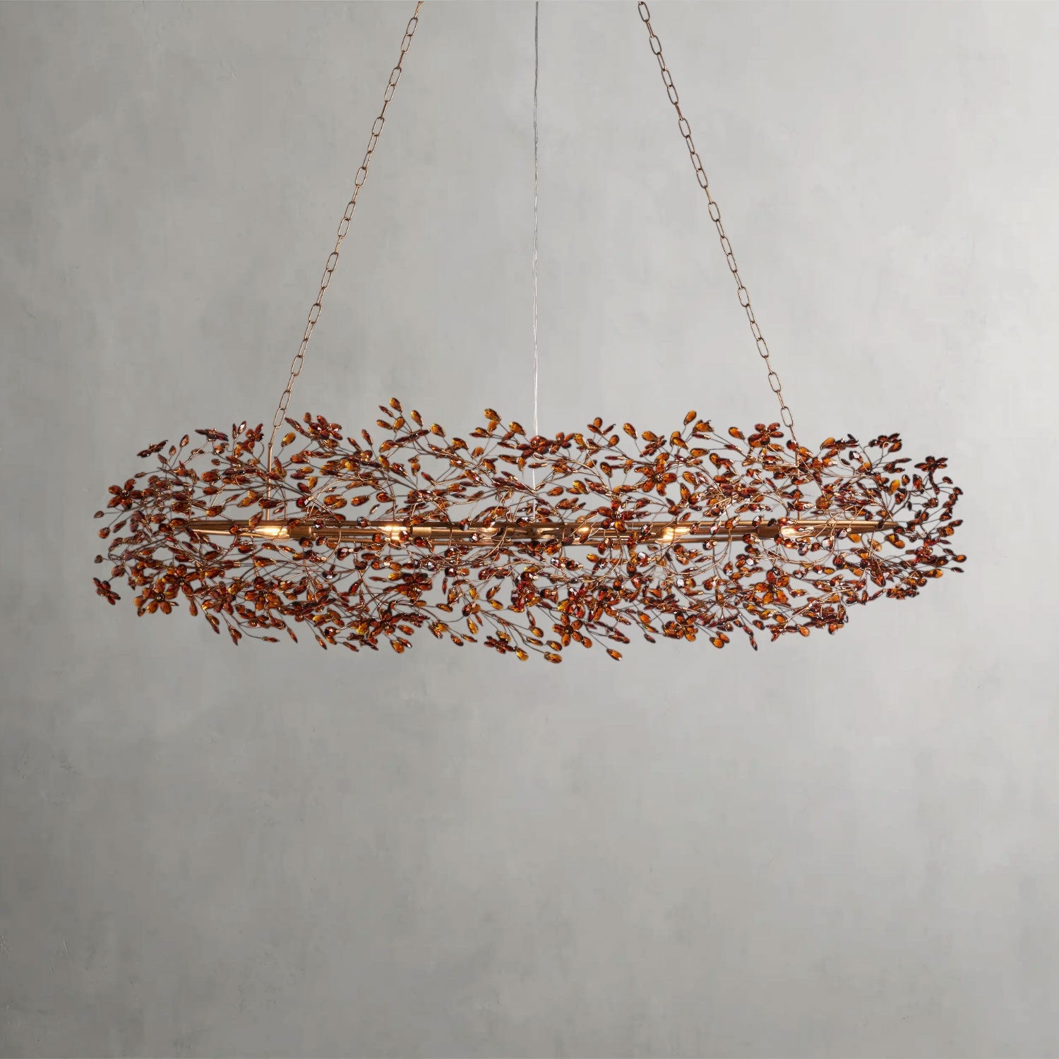 Fiore Oval Chandelier 62", 74"